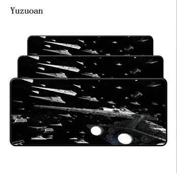 

Yuzuoan 900*400 Hot laptop keyboard Large mouse pad mat to mouse notbook computer mousepad for Star wars gaming mouse mat gamer