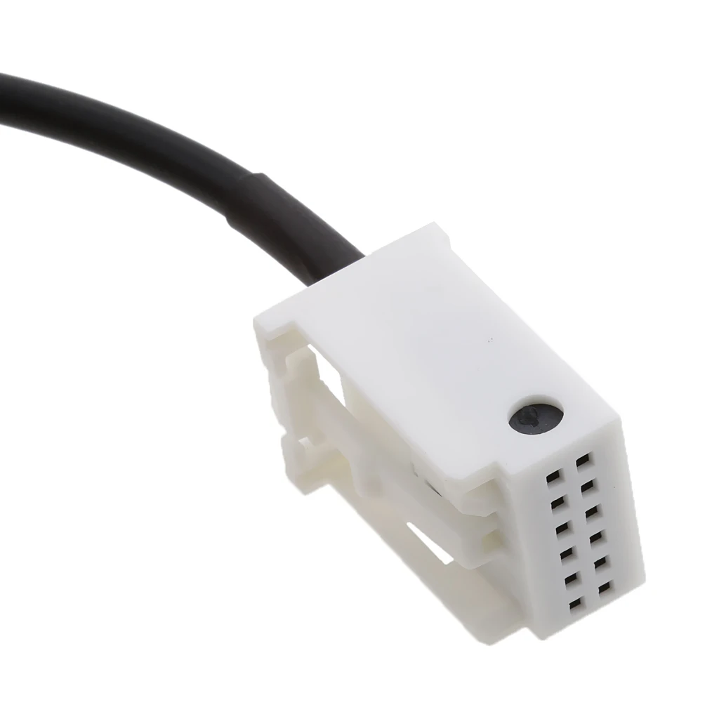 3.5mm Female AUX Auxiliary Audio Input Adapter Cable for BMW E60 E63 E64 E65 3 5 6 Serie