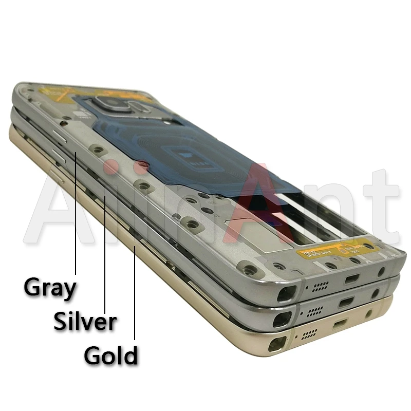 Держатель ЖК-экрана металлическая передняя рамка средняя рамка для samsung Galaxy Note 5 N9200 N920A N920P N920T N920V N920F корпус крышка