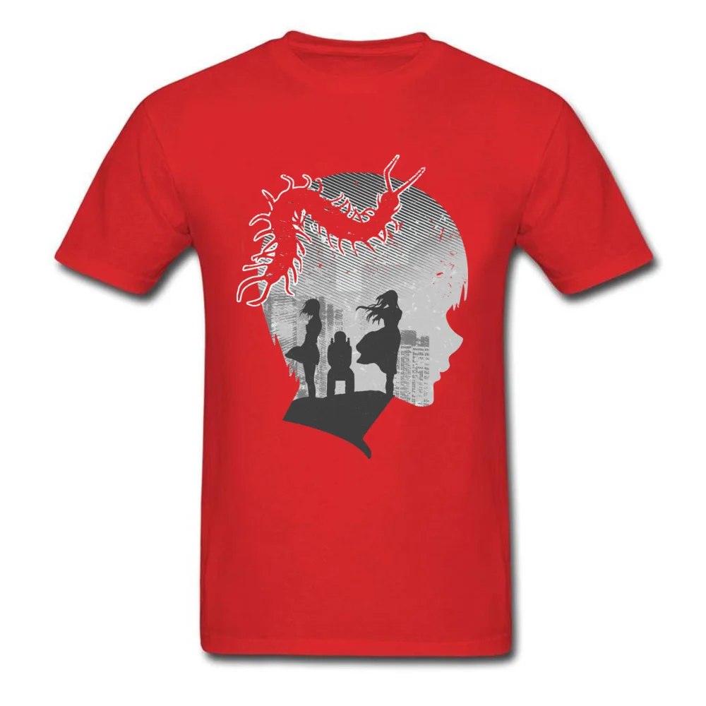  Design Tops Tees On Sale Short Sleeve Men Top T-shirts TpicOriginaltitle Summer Summer/Fall Tops Shirt Crew Neck Ghoul in Tokyo red