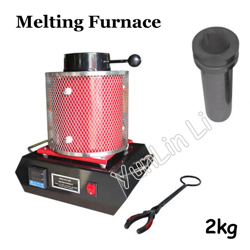 Automatic Digital Melting Furnace 2KG for Melt Scrap Silver & Gold