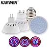 KARWEN Led Grow Light E27/GU10/MR16 220V 36 54 72Leds Phyto Lamp Full Spectrum LED Grow Light Vegetable Grow light SMD2835 ► Photo 1/6