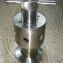 1," тройной зажим 0,5-5 бар регулируемый предохранительный клапан сброса давления санитарный SUS 304 нержавеющая сталь ПИВОВАРЕНИЕ ферментер бочонок