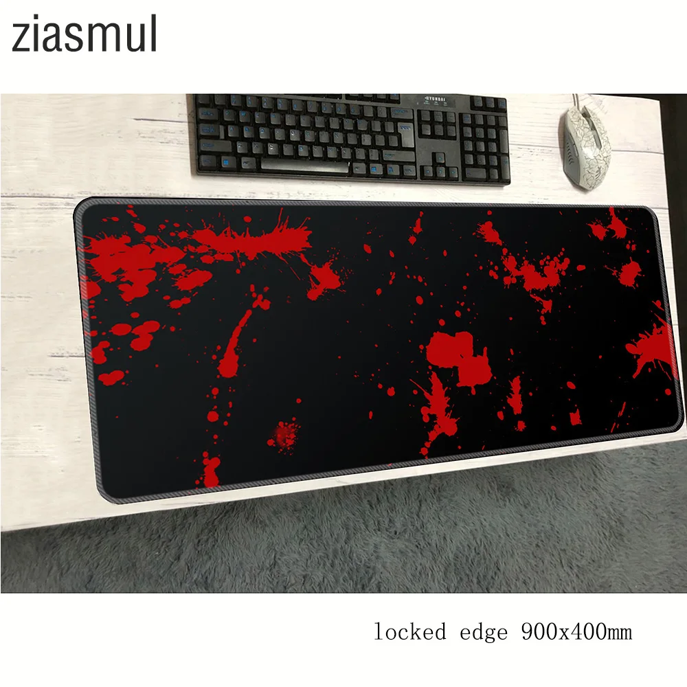 bloody mouse pad 900x400x2mm mats Mass pattern Computer mat gaming accessories hot sales mousepad keyboard games pc gamer | Компьютеры и