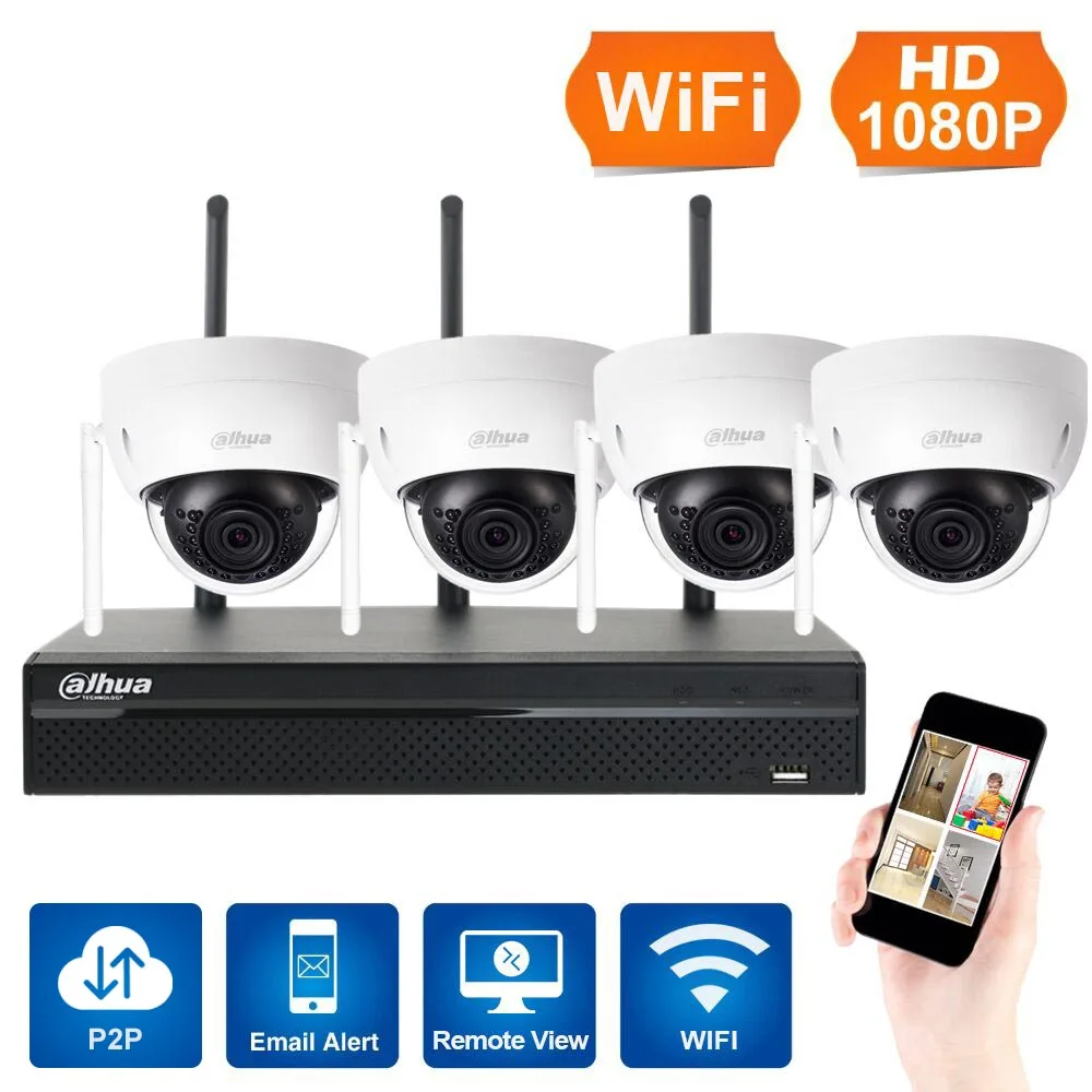 

In Stock 1080P 4CH Wireless NVR CCTV System WiFi 3MP IR Outdoor Dome P2P IP Camera Waterproof Security Video Surveillance Kit
