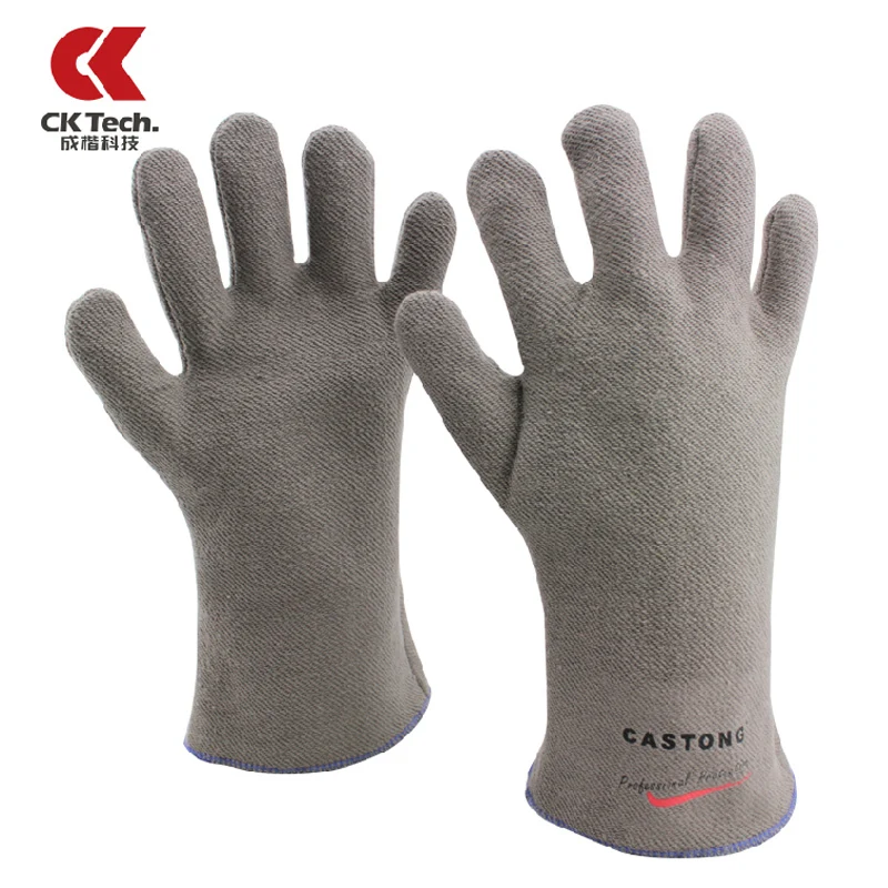 Free shipping heat insulation gloves High temperature resistant heat