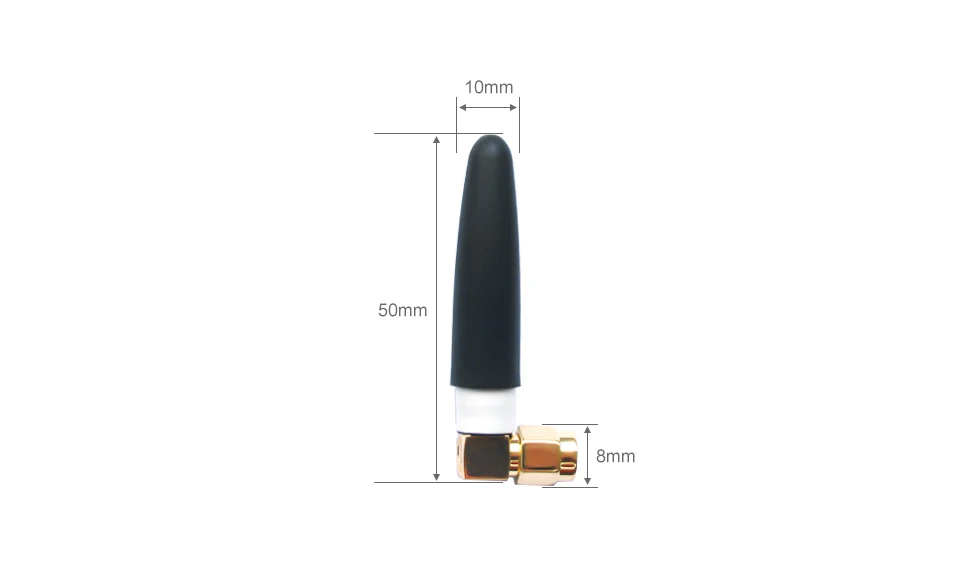 4 шт./лот Wi-Fi uhf штыревая антенна всенаправленный 433 мГц CDSENET TX433-JW-5 2.0dBi SMA Мужской Omni антенны для Связь