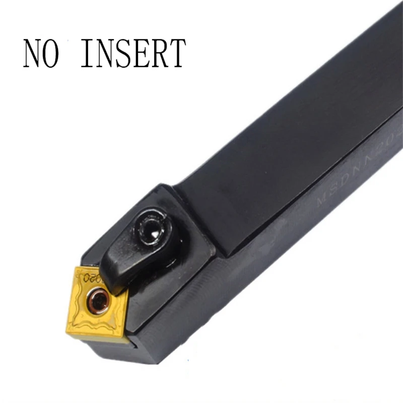 

1PC MSDNN1616H12 MSDNN2020K12 External Turning Tool Indexable Lathe Lathe use tool of cnc material holder without blade