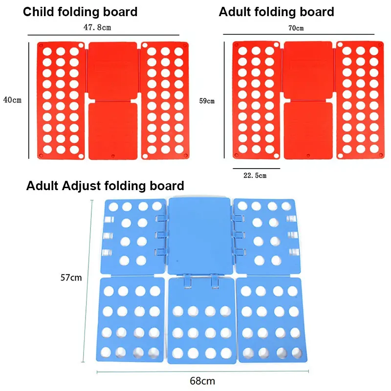 3 размера складная доска для одежды для детей и взрослых, органайзер для одежды, простая папка для одежды, доска для белья, Домашняя футболка, держатель для хранения