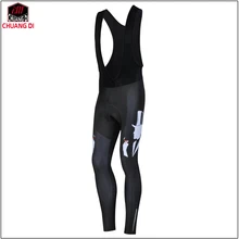 ZM Chuangdi 3D с подкладкой из ткани coolmax гель Дышащие длинные велосипедные комбинезоны дышащие MTB велосипедные велотрусы для гонок