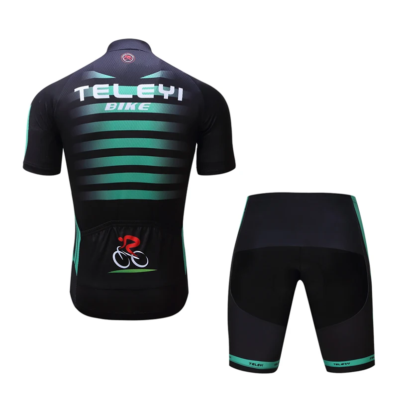 Teleyi فريق الجمجمة الدراجات جيرسي دعوى Bicicleta روبا Ciclismo الرياضة في الهواء الطلق غطاء دراجة MTB دراجة جيرسي مريلة السراويل مجموعات