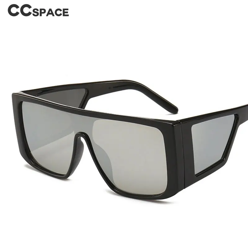 Большие очки, солнцезащитные очки для мужчин и женщин, модные Оттенки UV400, винтажные очки 46075