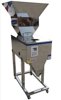 

Newest 100-2500g Volumetric tea Weighing Filling Machine with big hopper