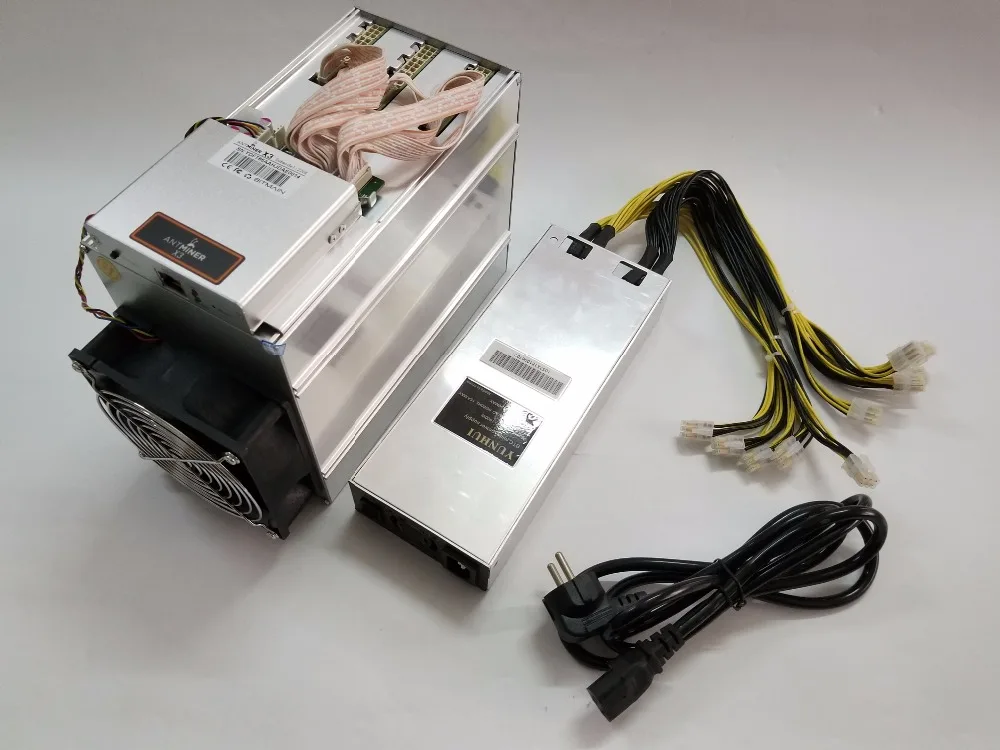 Шахтер CrptoNight Antminer X3 220KH/S с блоком питания XMC BCN ETN Miner лучше, чем S9 S11 S15 T15 Z9 Z11 S17 WhatsMiner M3