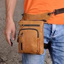 Geunine, натуральная кожа, Мужская поясная сумка, мотоциклетная сумка для верховой езды, через плечо, первый слой, Воловья кожа, сумка через плечо