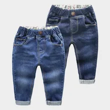 BibiCola/весенние модные джинсы для маленьких мальчиков, детские штаны Одежда для детей летние джинсовые Короткие повседневные штаны для мальчиков, брюки От 2 до 6 лет
