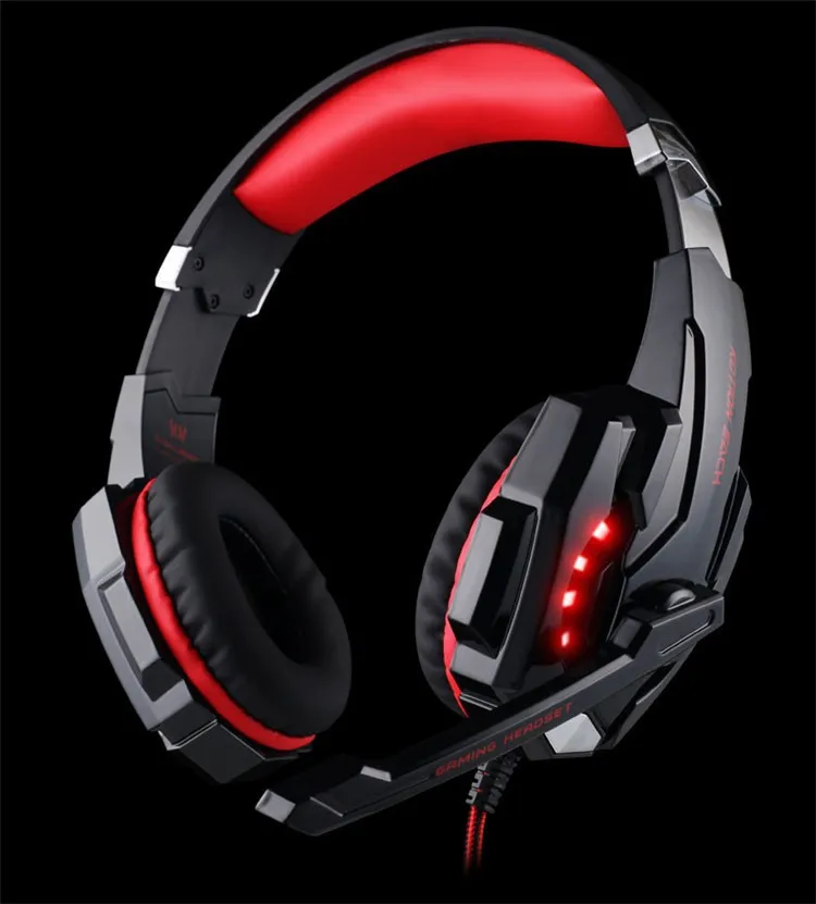 G9000 USB 7.1 Surround Sound Version Game Gaming Headphone Computer Headset Earphone Headband with Microphone LED Light (15)