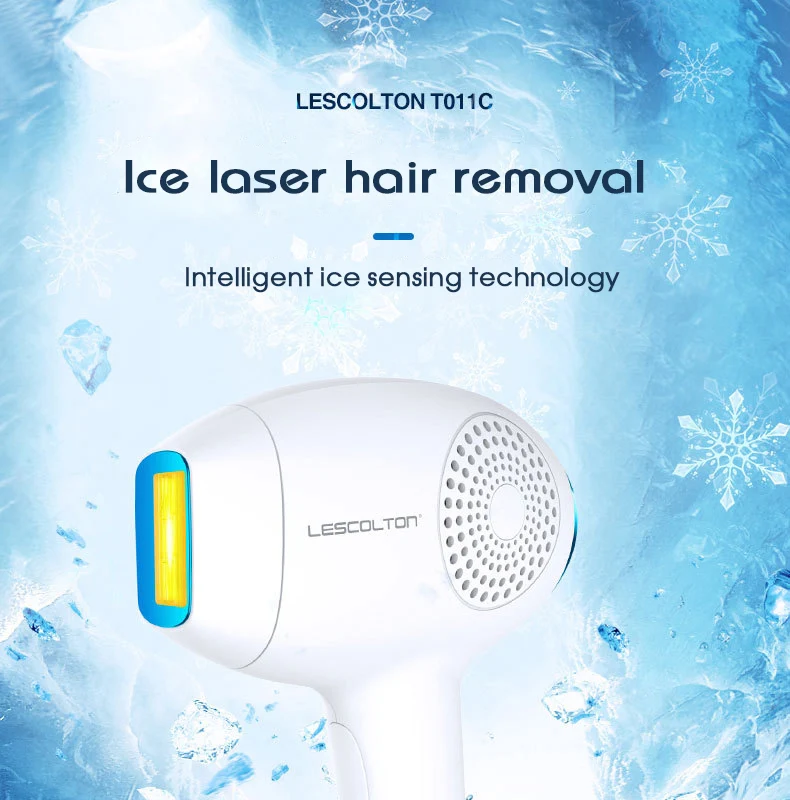 Новейший лазерный эпилятор Lescolton 4в1 ICECOOL IPL, устройство для постоянного удаления волос, IPL лазерный эпилятор, машина для удаления волос