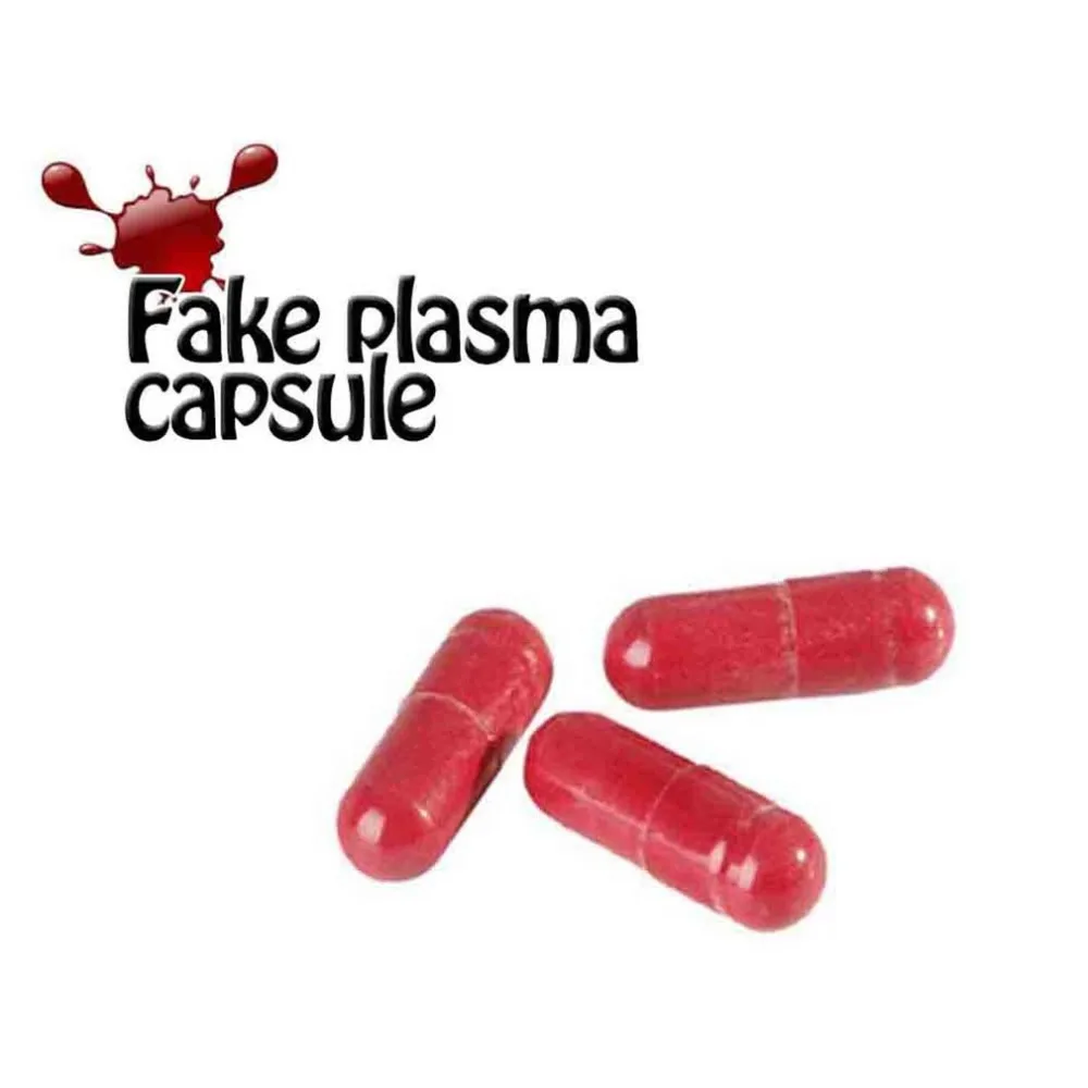 

Lightweight Halloween Fake Blood Plasma Red Blood blood Pill Cosplay Party Horror Funny Prop Trick Toys