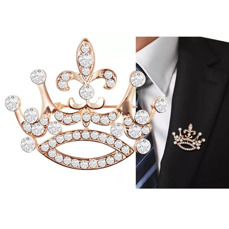 100pcs Wholesale Fancy sparkly Crown jewelry clear/blue Rhinestone