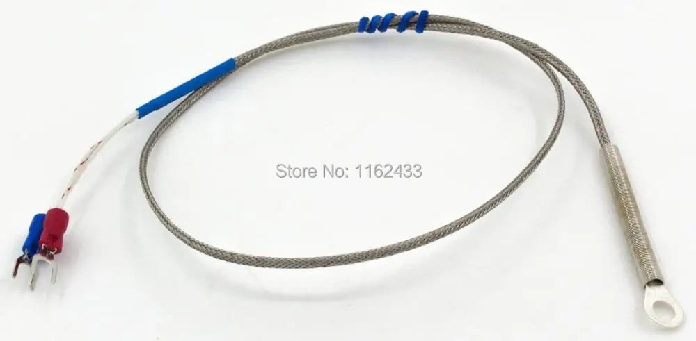 FTARR01 K E тип 0,5 м металлический экранирующий кабель 5 мм 6 мм 8 мм 10 мм 14 мм Диаметр кольцевая головка термопары Датчик температуры