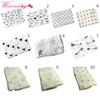 

Baby Blanket muslin Blanket & Swaddling quality better Newborn Baby Multi-use cotton Blanket Infant Wrap Towel cotton