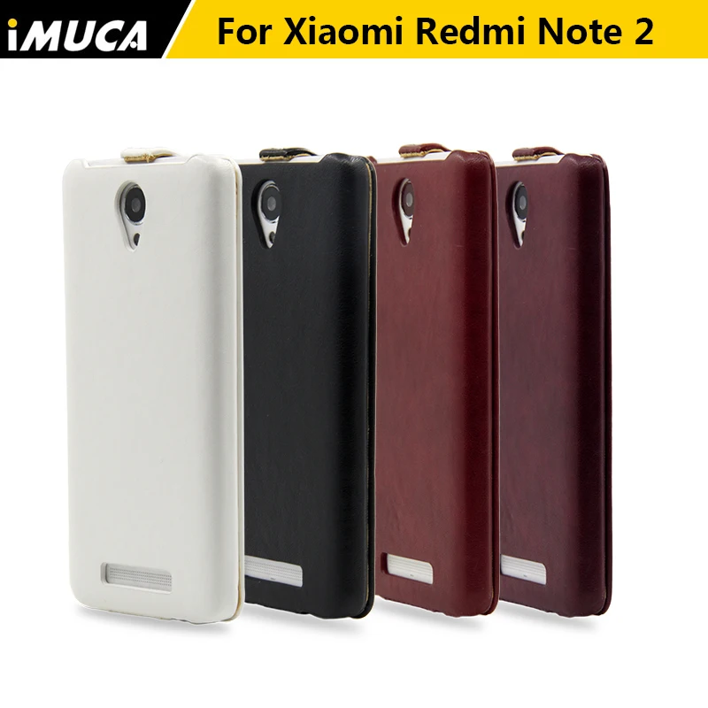 iMUCA Brand For XiaoMi redmi note 2 Phone cases Flip Cover phone bag For XiaoMi Shell Skin With Retail Package