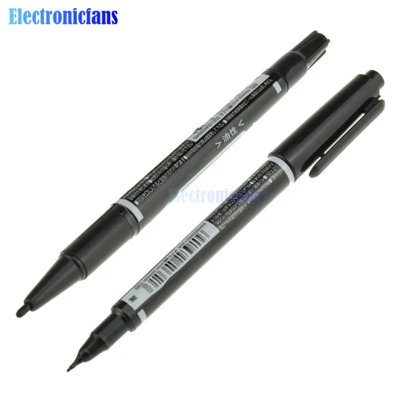 ADPTT Marker Pen 50pcs Black CCL Anti-Etching PCB Circuit Board Ink Marker Pen for DIY PCB Color : Black, Size : 50pcs ADPTT Marker Pen 50pcs Black CCL Anti-Etching PCB Circuit Board Ink Marker Pen for DIY PCB Color : Black, Size : 50pcs