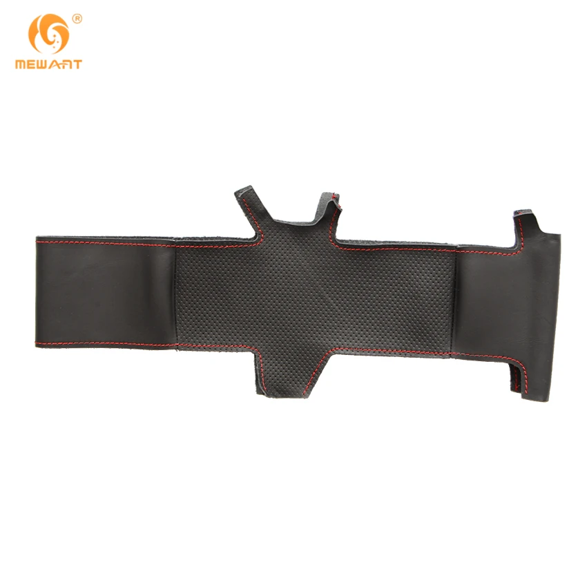 MEWANT черная натуральная кожа брикет для Volkswagen Golf 5 Mk5 VW Passat B6 Jetta Tiguan 2007 2011