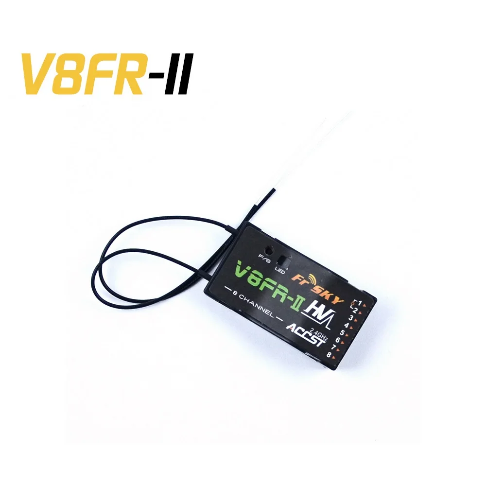 

FrSky V8FR-II Receiver 2.4GHz 8CH Compatible with V8 & D Mode