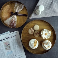 Скандинавский шик стиль подставки для пирога Foor лоток Винтаж золотой цвет хлеб для конфет и чая кофейные тарелки для дома поставки Кекс Свадебный декор