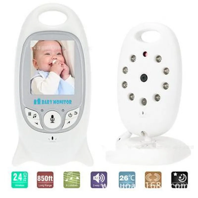

2.4 GHz Infant Wireles Baby Radio Babysitter Digital Video Baby Monitor Audio Night Vision Music Temperature Display Radio Nanny