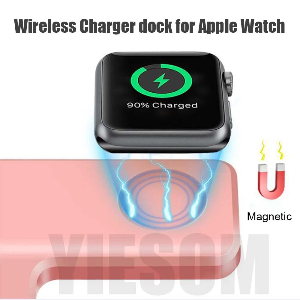 Wireless Charging Holder For Apple Watch 4321 42mm 38mm New Charger Dock Station Stand For iPhone XS Max XR X 8 7 6S 6 Plus 5 (6)