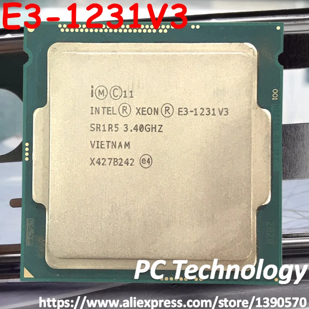 CPU Intel Xeon E3-1231 v3 3.40GHz