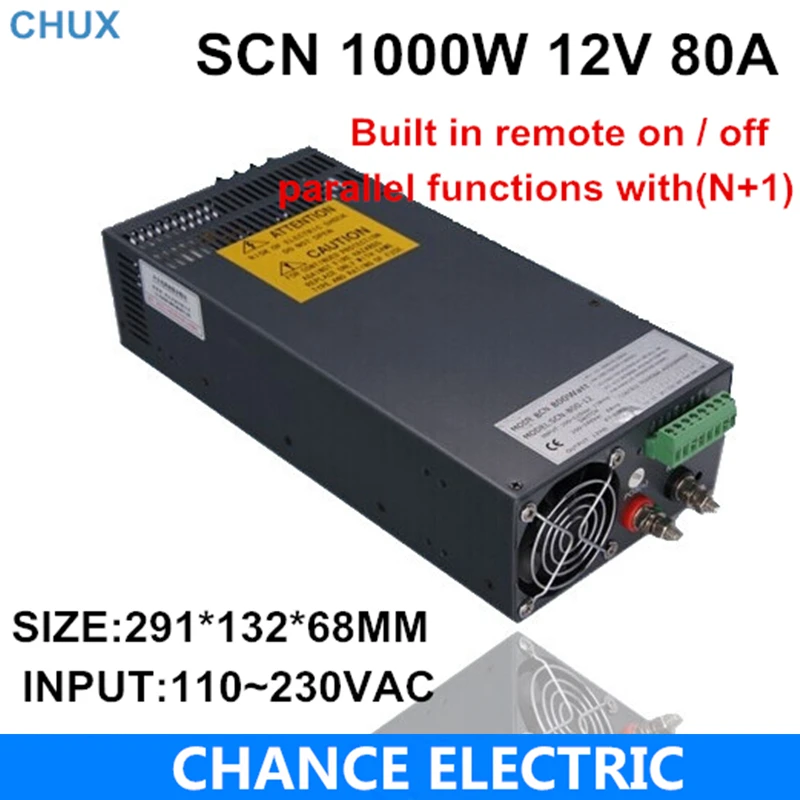 12v 80a switching power supply SCN 1000W 110-220VAC SCN single output input for cnc cctv led light(SCN-1000W-12v) 12v 80a switching power supply SCN 1000W 110-220VAC SCN single output input for cnc cctv led light(SCN-1000W-12v)