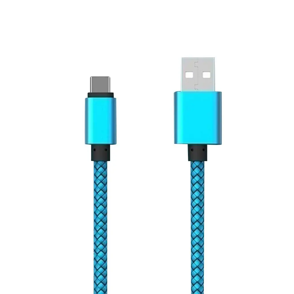 Многоцветный 1 м/2 м/3 м Быстрая зарядка usb type C кабель Мобильный телефон провод для быстрого заряда линии 2.4A USB C шнур для передачи данных - Цвет: NO.2