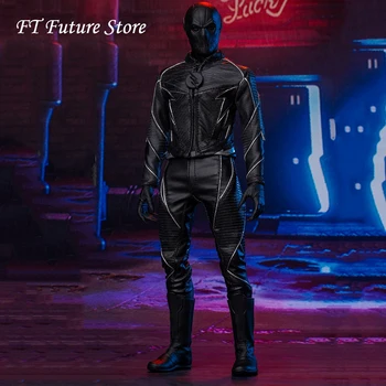 

For collection SST010 1/6 Scale Full Set Dark Speedster Black Flash Action Figure Boxed Doll Accessories Model for Fans Gifts