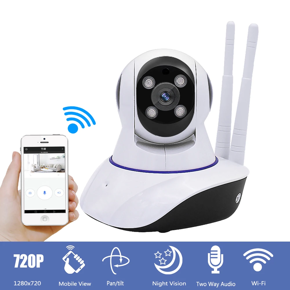 Mini 1MP 720P wifi IP Camera Surveillance CCTV Security Camera with font b Night b font