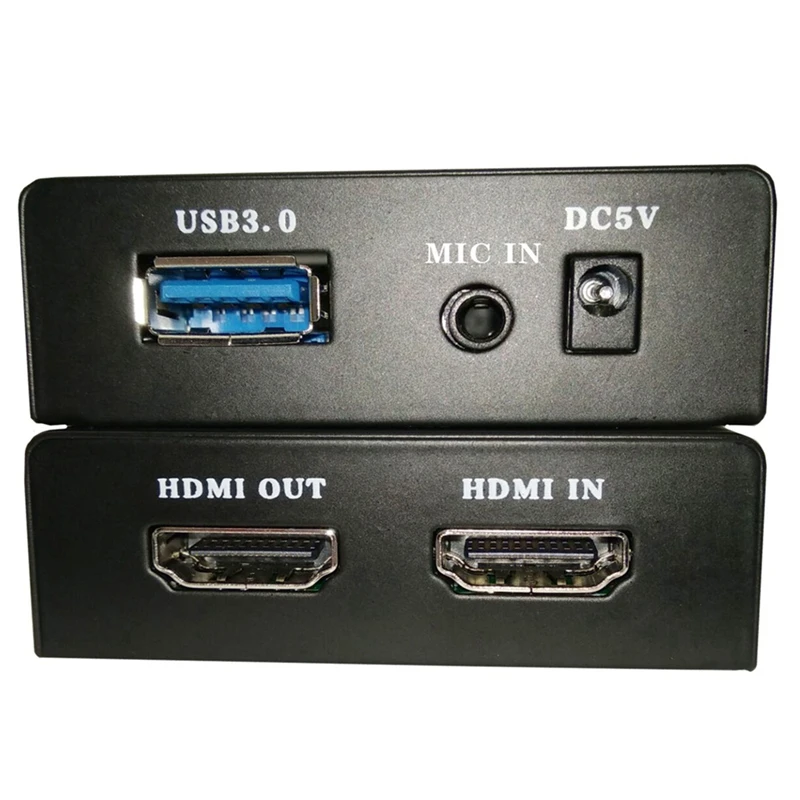 Usb3.0 Hdmi к Hdmi кольцевой выход Hd Захват карты Obs игра Live кассета