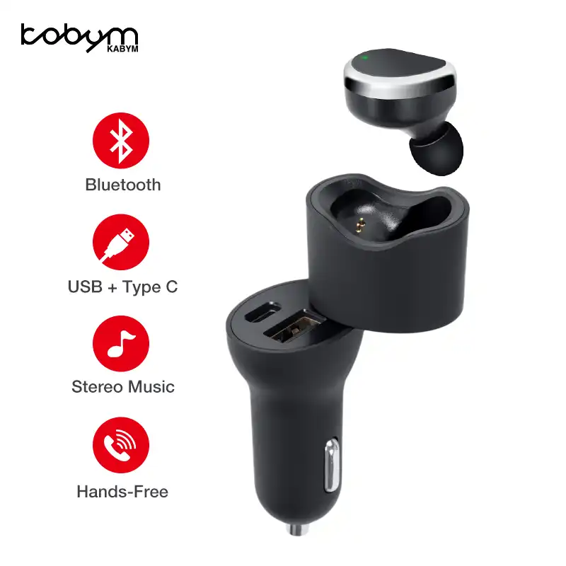 bluetooth headphones with type c charger