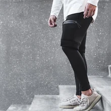 Новые Брендовые мужские шорты для бега одежда для тренажерного зала фитнеса бодибилдинга спортивные шорты до колена с эластичной резинкой на талии для мужчин спортивная одежда для бега