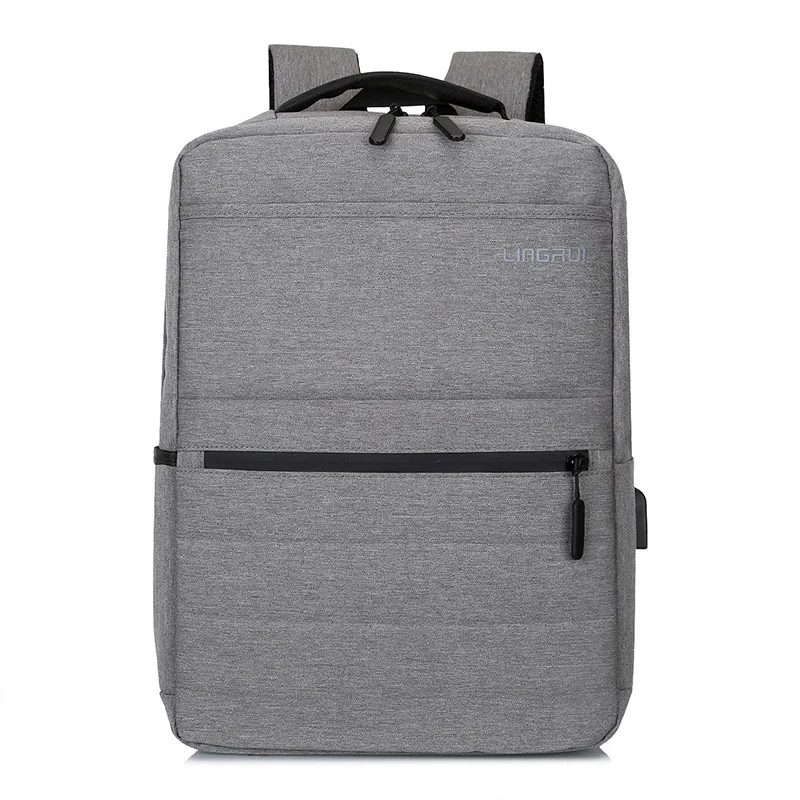 

Man Affairs More Function Both Shoulders Package Leisure Time Concise Backpack Computer Package Travelling Bag Student A Bag