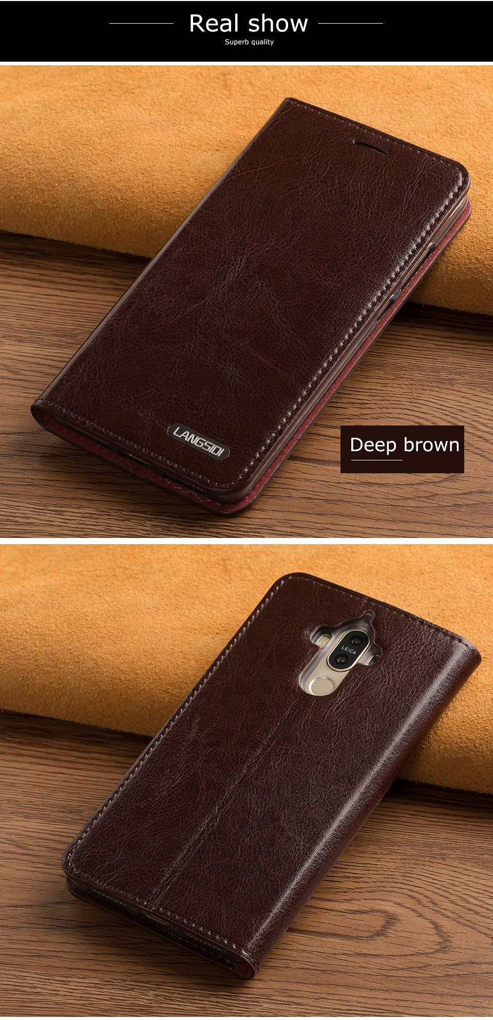 Óleo da Pele do Cartão Caixa do Telefone Feitas à Mão Wangcangli Virar Três Cera Flip Coldre Telefone Formeizu M5note Todas Personalizado 9 High Quality Telefonia e Comunicação
