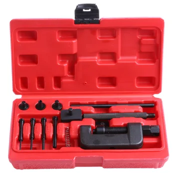 

Motorcycle Bike Chain Breaker Splitter Link Riveter Riveting Repair Set Tool Kit