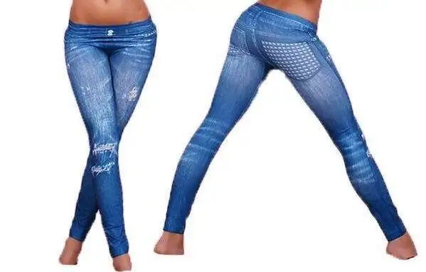 Sexy Womens Skinny Legging Jeans Denim 