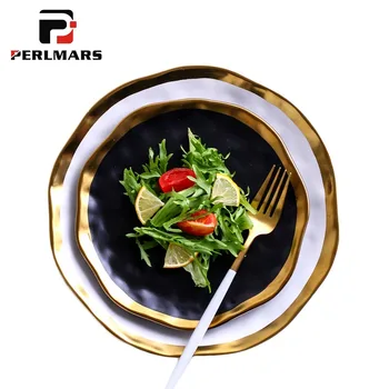 

8/10 Inch Creative Dinner Plate Restaurant Steak Spaghetti Dish Ceramic Dinnerware Tableware Decor Pastry Fruit Cake Saucer Art