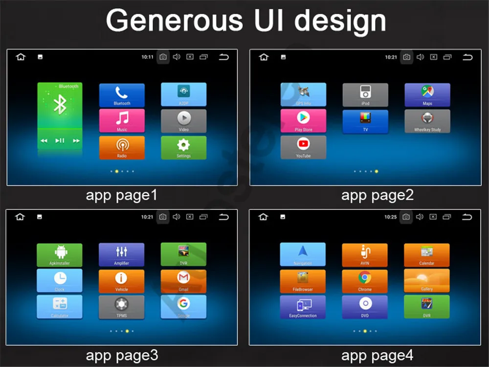 Perfect Android 9.0  Car Radio Stereo GPS Headunit  For PEUGEOT 508 2011 2012 2013 2014 2015 2017 Car DVD Player Auto Video Multimedia 22