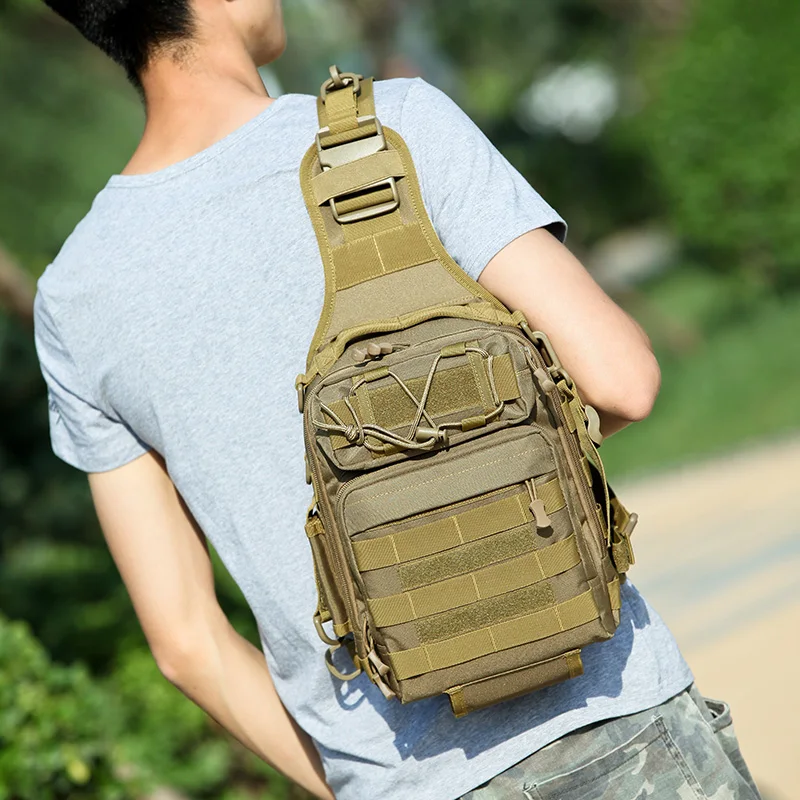 

Outdoor Tactical Shoulder Bag Camping Hiking Military Bag Waist Pack Bag 6 colors Outdoor tactical backpack bolsos