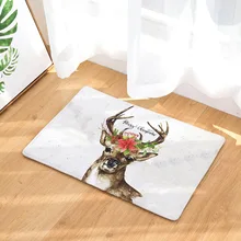 CAMMITEVER Рождество олень динозавр с животными милый мультяшный коврик для ванной комнаты Придверные коврики гостиная Противоскользящие коврики
