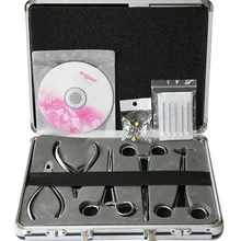 Мощный дракон 316 л 5 шт. пирсинг щипцы зажим набор пирсинг набор инструментов